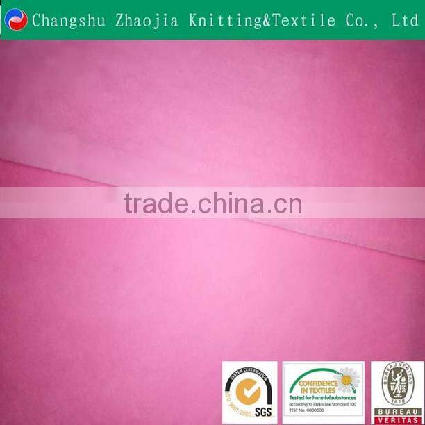 Suzhou textile wholesale 100% polyester softtextile baby blanket fabric super soft velboa fabric