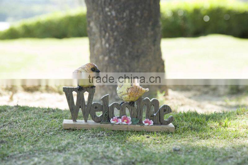 Wholesale Cheap Garden Resin Birds for Home Decoration