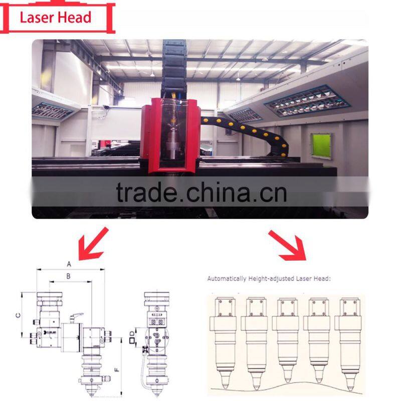 CNC Fiber Laser Cutting Machine with Constant Speed Geared Servo Motor
