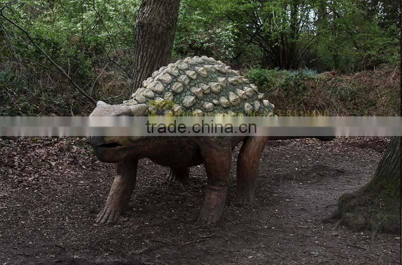 Fiberglass dinosaur Life-size dinosaur statue