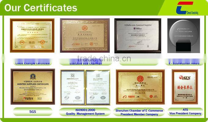 Professional factory PVC Irregular shape card