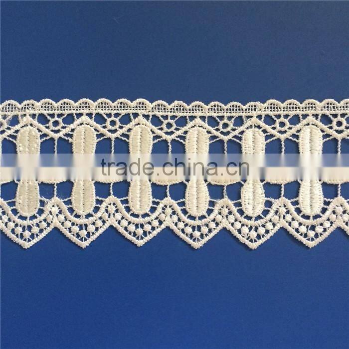 New product simple style crochet bikini lace fabric for women's garment