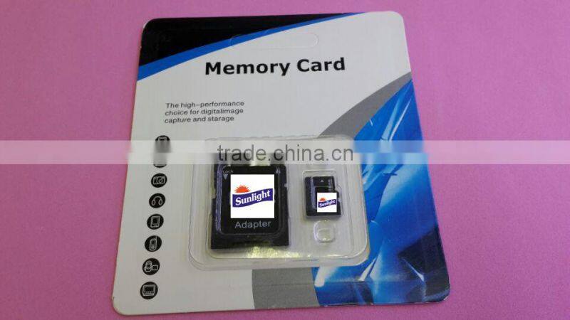 2016 Original customized logo micro memory SD card 128GB sd micro