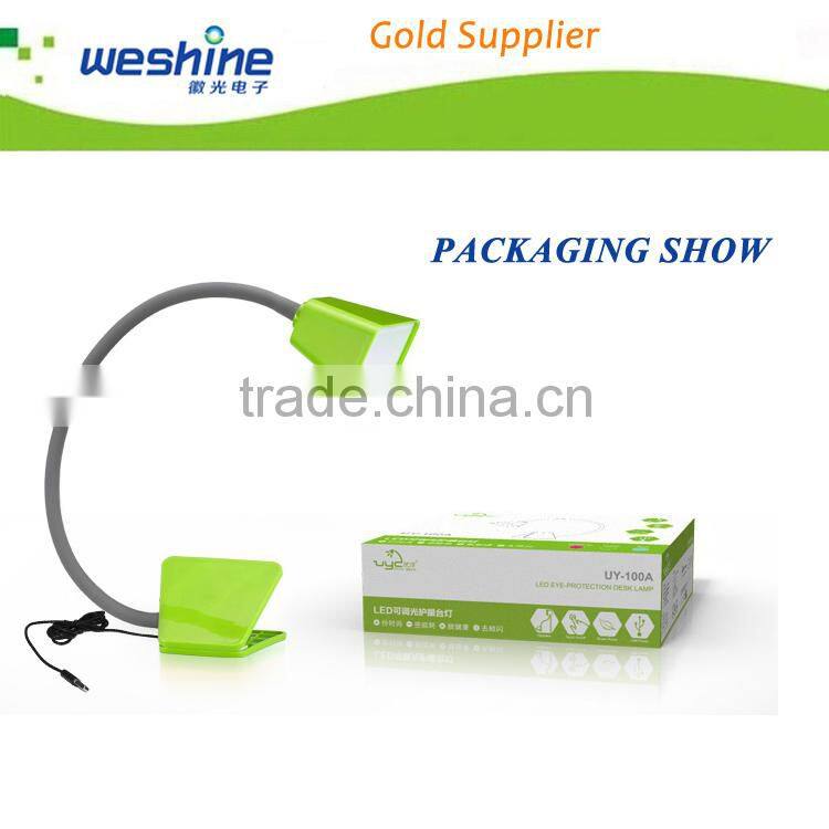 Modern 1w eyes protect desk lamp clip design convenient led lighting