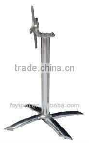 metal folding dining table base (F8H5A)