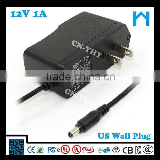 ac adaptor 10v 500ma 5W for USA, Australia, European etc