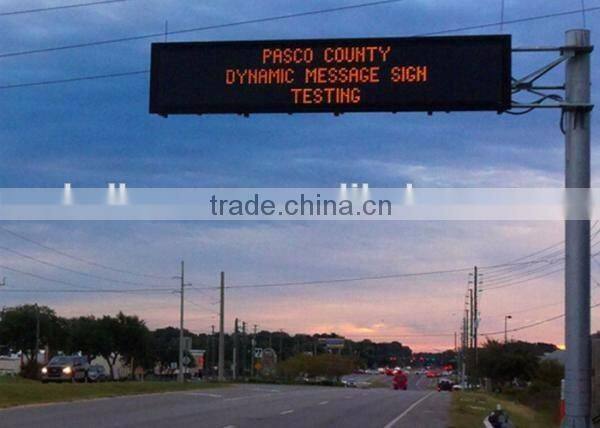 IP65 Outdoor P20 Traffic led screen display module , road safety display