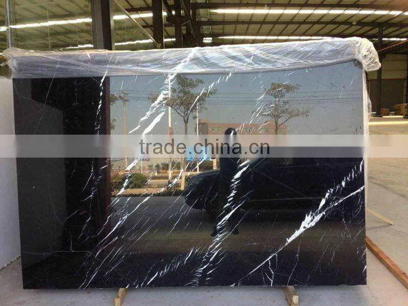 China Cheap Marble, Hot Selling Cheap Black Marble, Nero Marquina