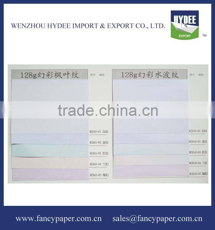 Fancy paper/ Embossed Pearl paper