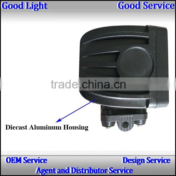 Square 5.2'' 90w led work light for driving spot led off road light for truck, atv, suv,heavy duty
