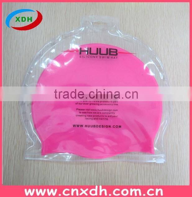 2016 New Product Silicone Solid Swim Cap
