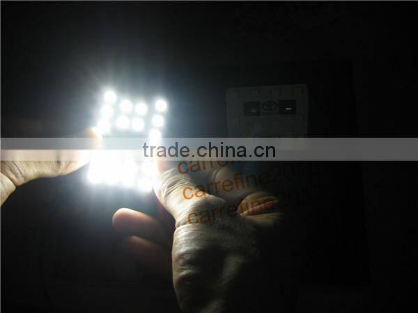 For Toyota 5050 led interior dome light LED reading light for Camry 12V