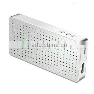 Intelligent Power Bank Space Aluminum Housing, RGB Ambilight Tech, 6000mAh, mobile power bank for all smart phone