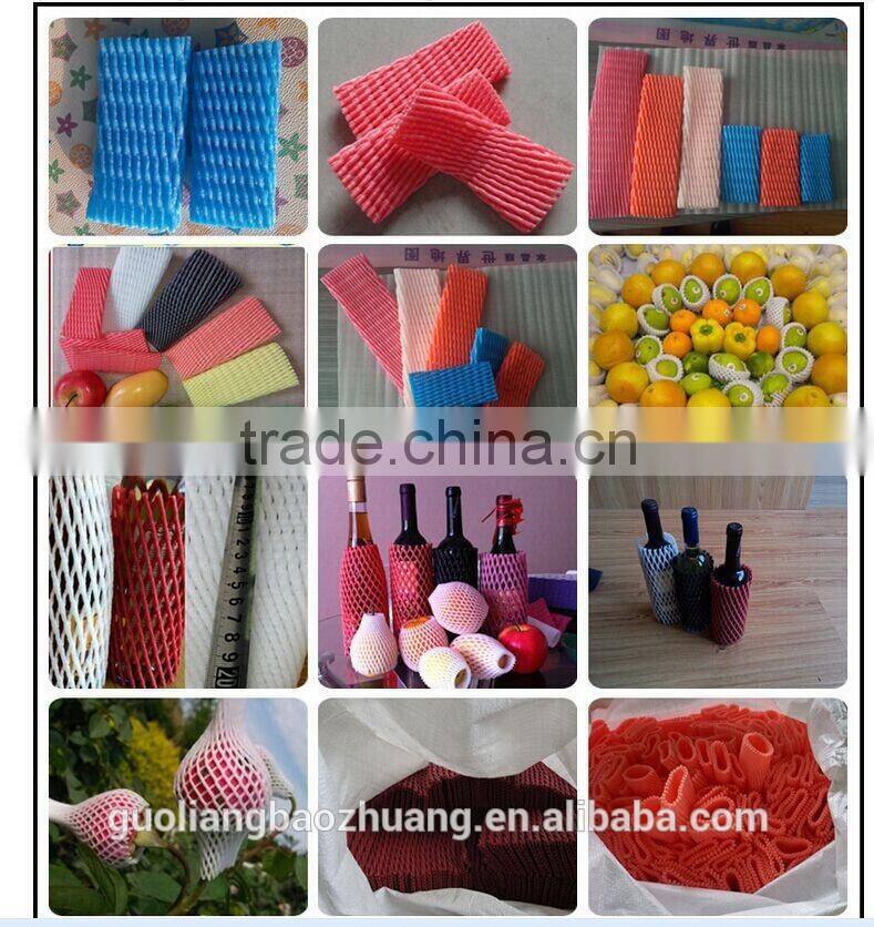 Free Sample Food Grade Polythene Expanded Foam Poly Mesh Net For Fresh Fruit Packing
