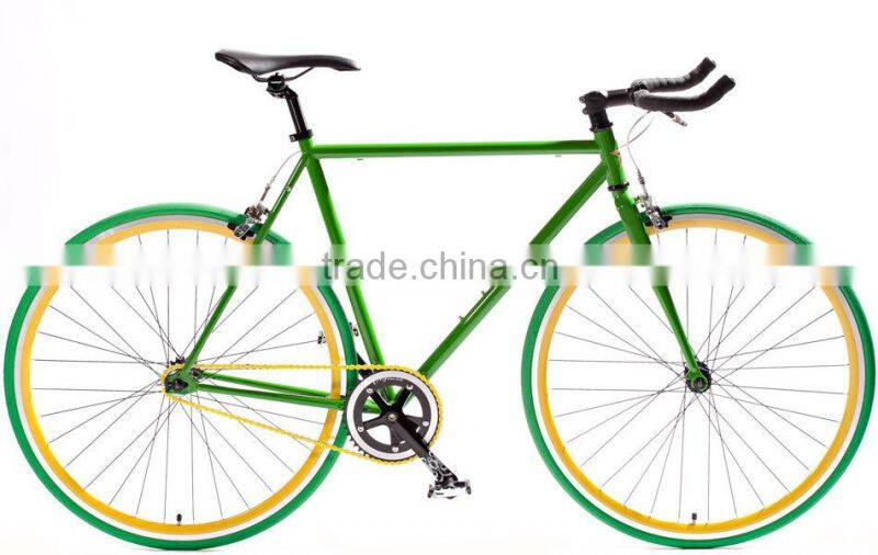 High Quality 700C fixed gear bicycle China fixie gear bike factory