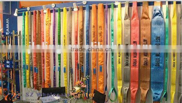 EN 1492-1 CE&GS one way webbing sling & webbing sling lifting sling belt