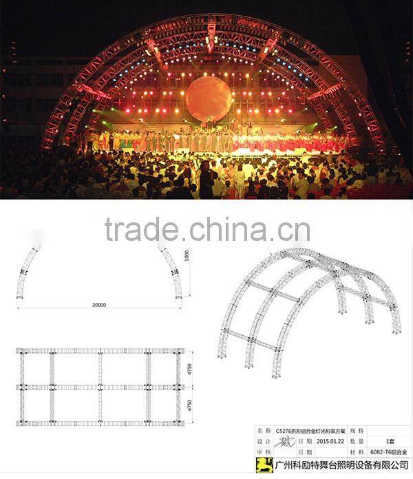 Guangzhou truss roof top tent for events