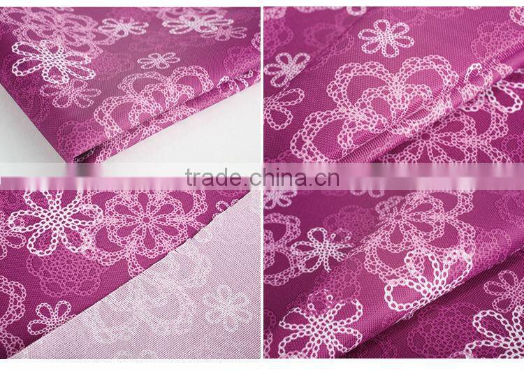 Ripstop polyester tire cord 300d polyester oxford fabric with pu coating