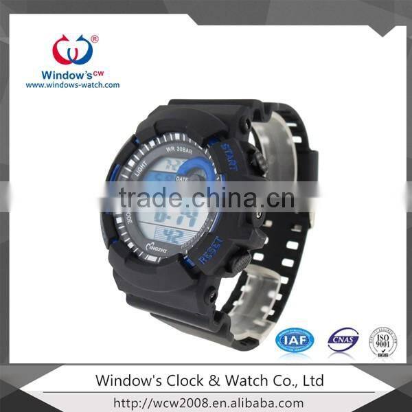 sports color changing watch dials silicone strap watches