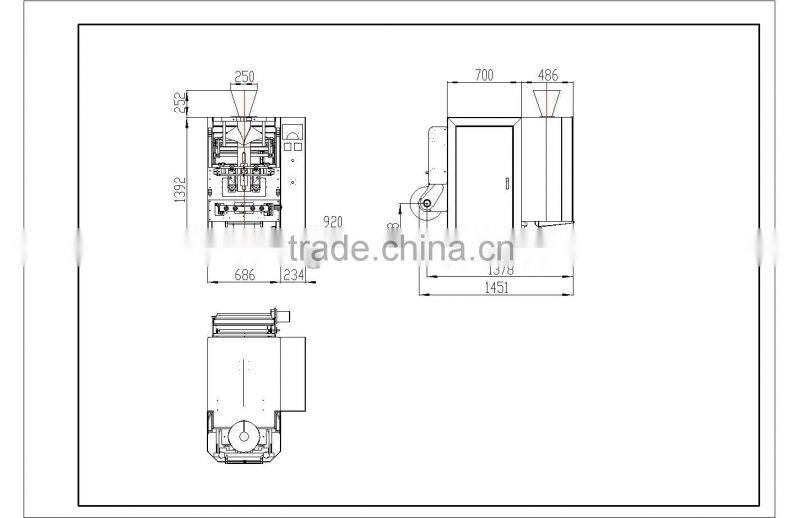 SW-P420 Stable Weighing Filling Machine Stand Pouches For Hard Candy