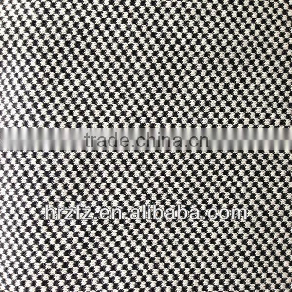 Cotton acrylic wool yarn dyed jacquard fabric
