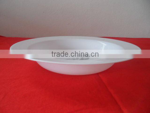 Disposable plastic side plate