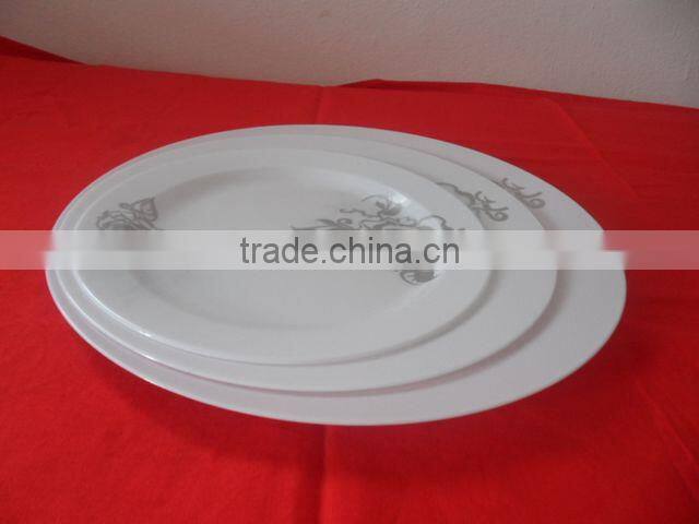 Disposable plastic side plate
