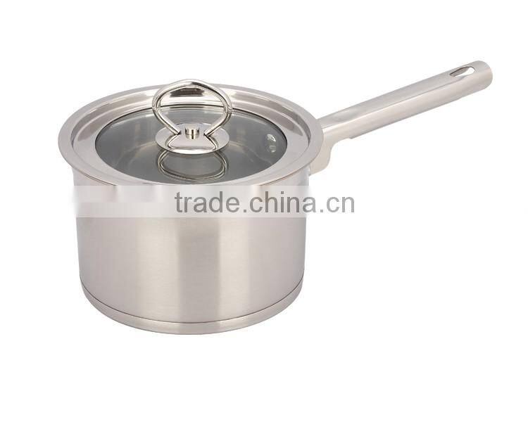 Stainless Steel 201 6pcs Casserole Sauce Pot Fry pan