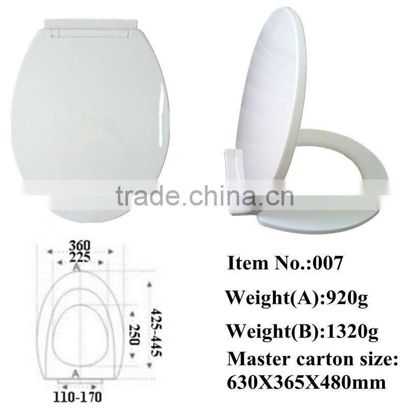 007 soft closing pp wc toilet seat in china