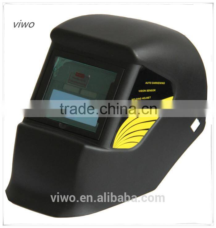 Black Power Auto Darken Welding Helmet welding helmet with ventilation