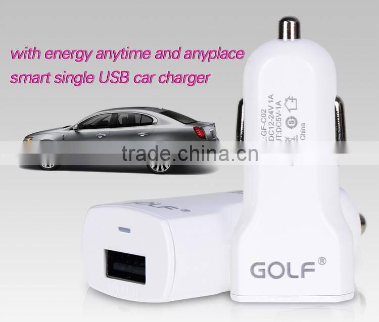 Hot selling mini wireless USB car charger 5V 1000ma for mobile phone/pad