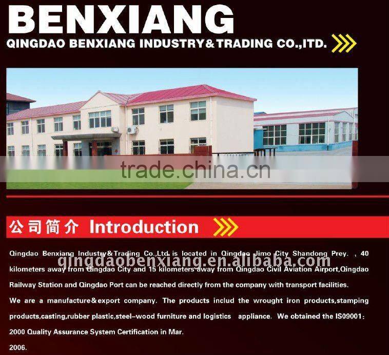 decorated wrought iron gate plate easy to weld and galvanized