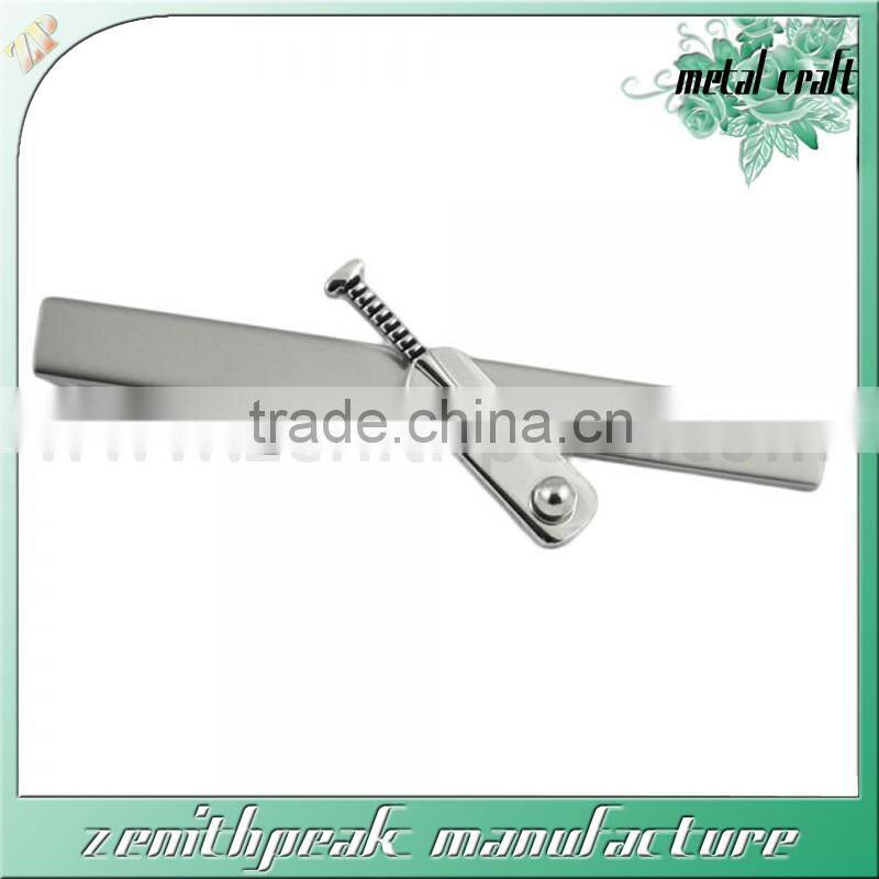 2016 new arrival top quality hot sale fashion metal tie clip