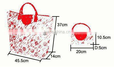 Easy Carry Foldable Shopping Trolley Bag,Ladies Trolley Tote Bag