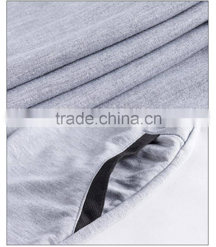 Men Fashion Causal Cotton Pants Solid Color Trousers Man Breathable Straight Plus Size Pants Tether Closed Lapel Sweatpants