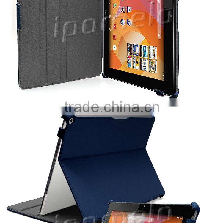 For Medion Lifetab S10334, heat formed leather tablet case for Medion Lifetab MD98811