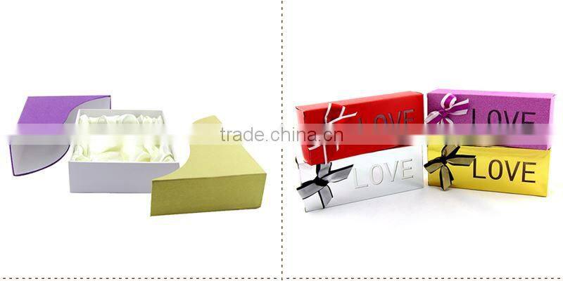 customized cosmetic box gift box with company name printed