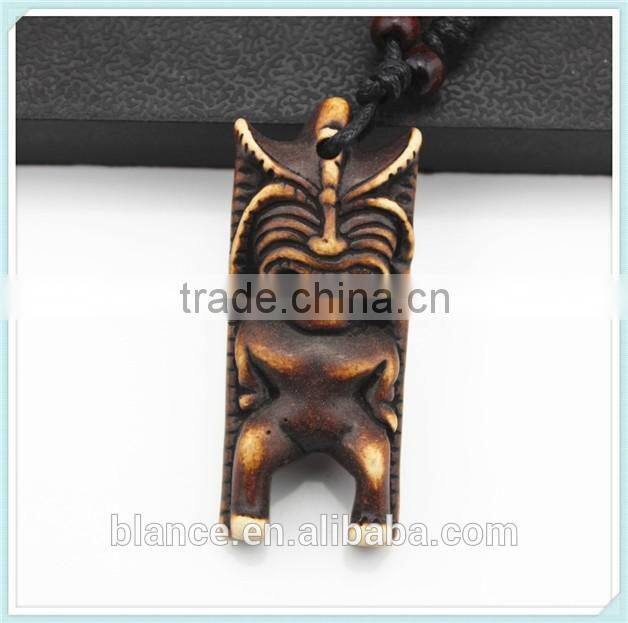 resin tiki statuette Hawaiian God small figurine