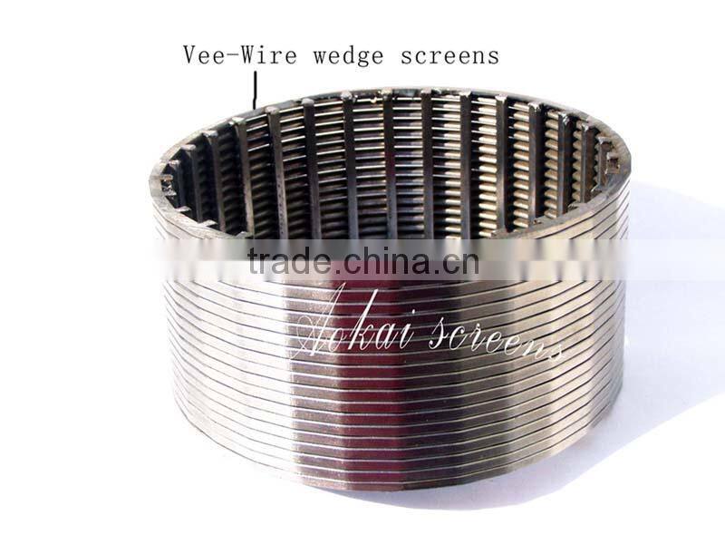 Hot sale wedge wire water well johnson water well screens and filters