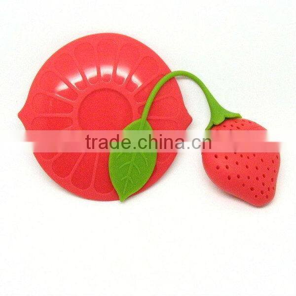 Top grade hot-sale silicone tea ball infuser wholesale