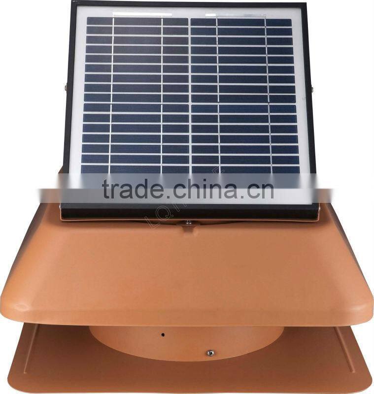 Roof-top Attic Fans powered by solar