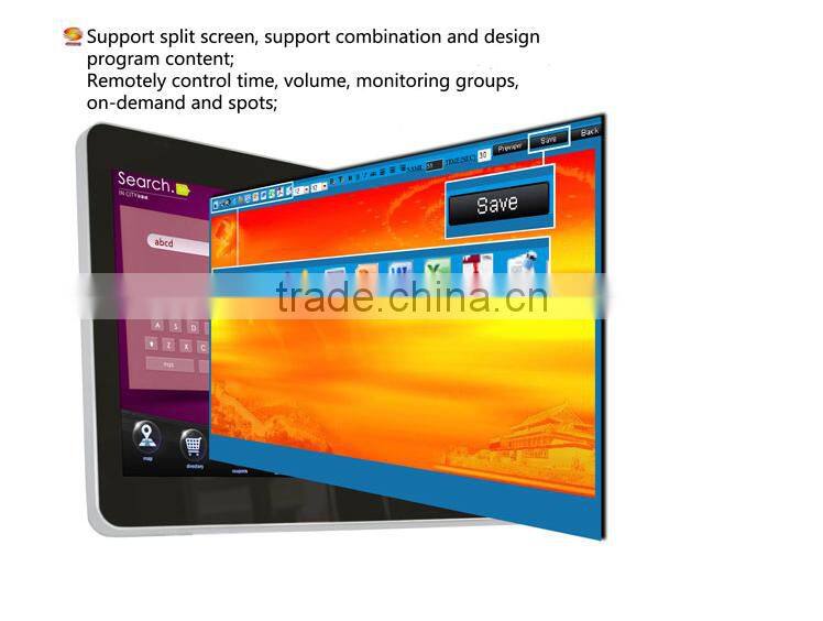 HD 15.6 inch HD wall mounted 15 inch android tablet pc