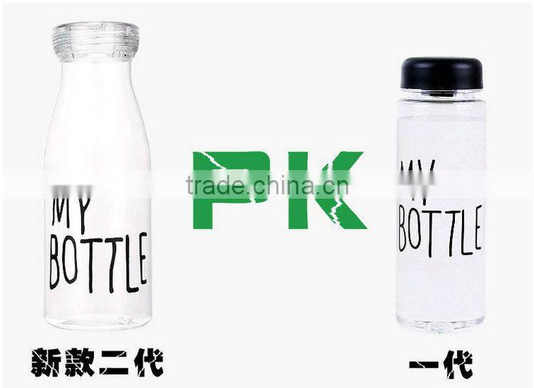 The new boutique hot new high-quality transparent plastic cups imported single gifts Cup