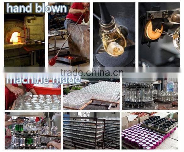 High quality and cheap glass mug for candle or fruit