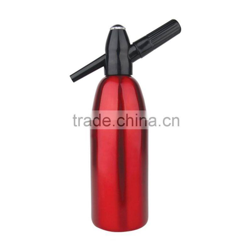 1000ml Red Coated Aluminum Soda Siphon