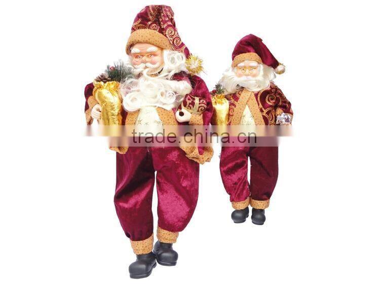 2016 christmas indoor christmas decoration santa claus