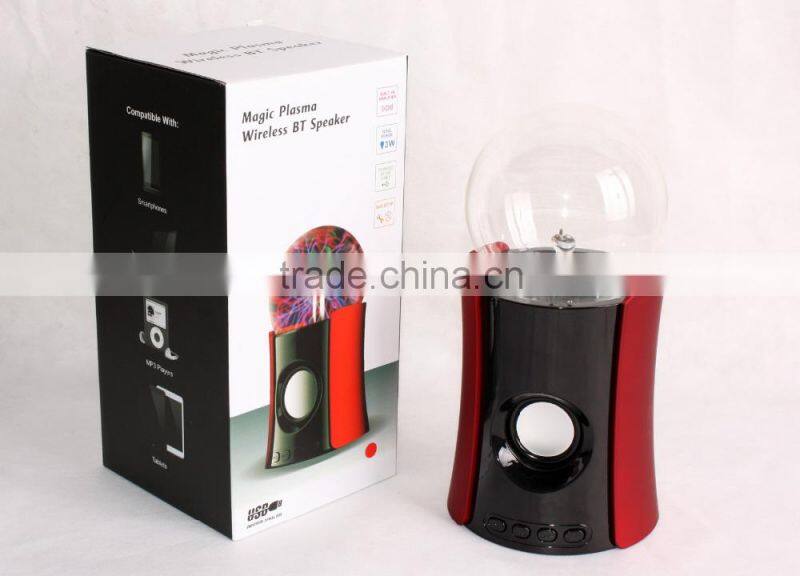 Plasma Magic LED Ball Bluetooth Wireless Speaker With Sound Responsive Light Show