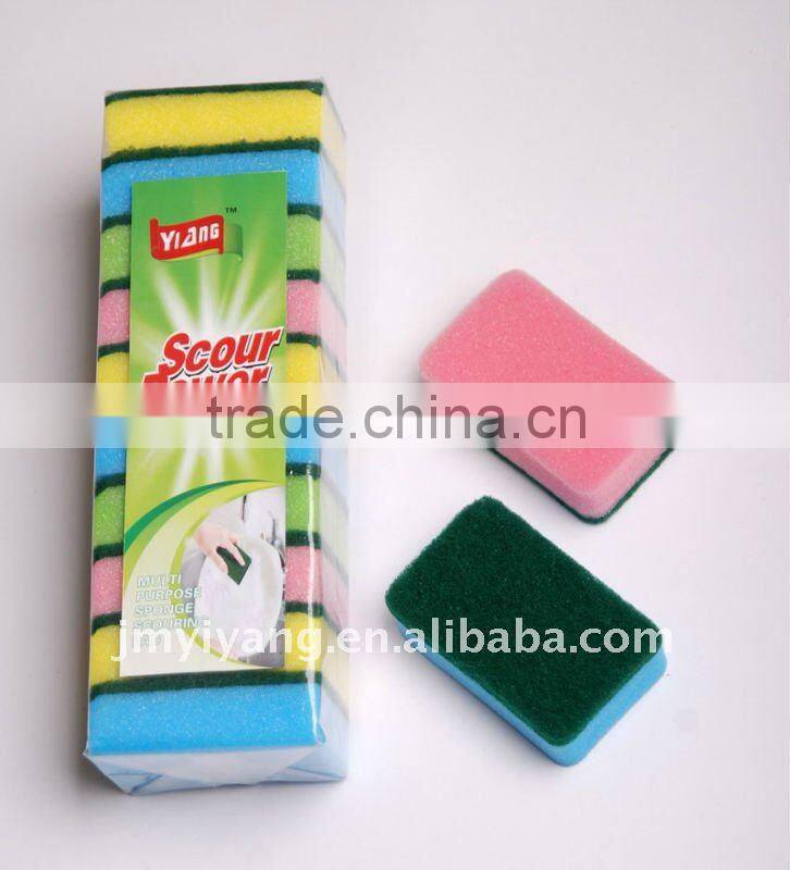 kitchen sponge scour