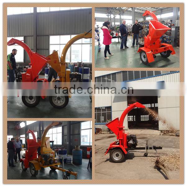 2015 hot sale!!! 10 centimeter capacity small wood chipper manufactures TS400 wood chipping machine with sharp blade disk