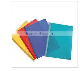 Hot sale A4 solid color plastic expanding file pocket